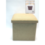 POUF QUADRATO VELLUTO LISCIO 38X38