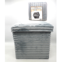 POUF QUADRATO VELLUTO RIGATO 38X38 GRIGI