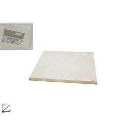 MENSOLA LEGNO RETT.30X26 BIANCA