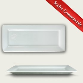 VASSOIO PORC.40X16.5CM