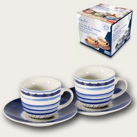 SERVIZIO CAFFE' APULIA 2 TAZZE C/PIATTO