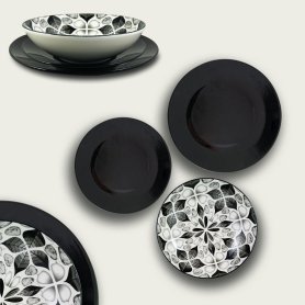 SERVIZIO PIATTI 18PZ I COORDINATI FLORIB
