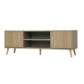 PORTA TV 120X33X40 LEGNO TR.MARRONE