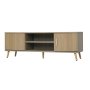 PORTA TV 120X33X40 LEGNO TR.MARRONE