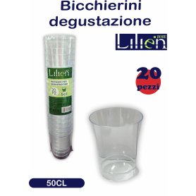 BICCHIERINI DEGUSTAZIONE 50 CL-20PZ