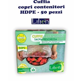 CUFFIA COPRICONTENITORI HDPE 50PZ