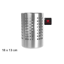 PORTAPOSATE ACCIAIO INOX 18X13