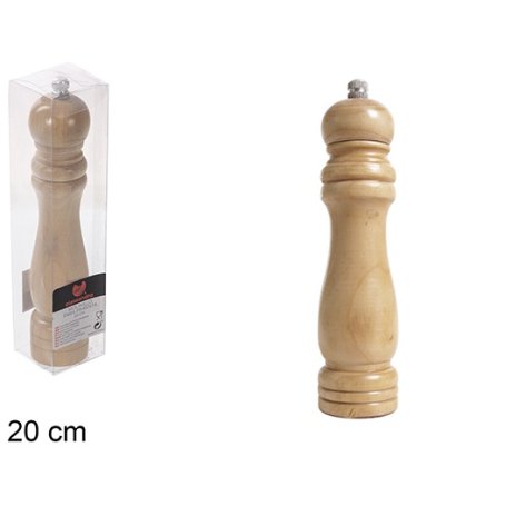 MACINA PEPE LEGNO 20CM