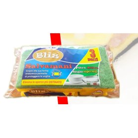SPUGNA CUCINA BLIZ 3PZ SALVAMANI