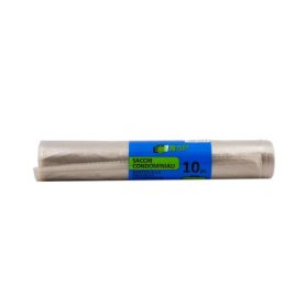 SACCHI PATT.72X110 AMBRA 10PZ