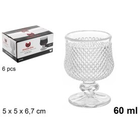 BICCHIERI VETRO LIQUORE VERONA 60ML
