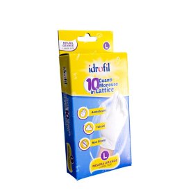 GUANTI LATTICE 10PZ L