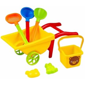 CARRIOLA GIOCHI DA SPIAGGIA SET 8PZ