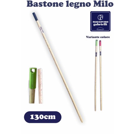 BASTONE LEGNO ARON 130CM