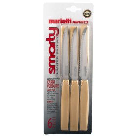 PS SMARTY 6PZ COLTELLO  BISTECCA GIALLO