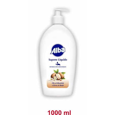 ALBA SAP.LIQ.1000ML MANDORLE & KARITE'