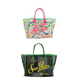 BORSA MARE FRANGE SANROX 30X12X22