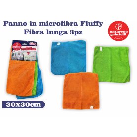 PANNO MICROF.FIBRA LUNGA FLUFFY 3PZ NG