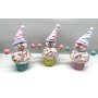 CUPCAKE PUPAZZO DI NEVE H22