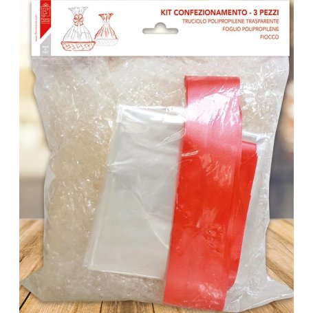 KIT CESTO NATALIZIO TRUCIOLO+FOGLIO+NAST