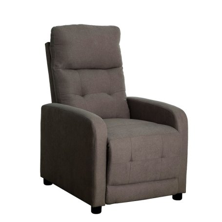 POLTRONA EMILY TESSUTO MARRONE