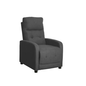 POLTRONA EMILY TESSUTO GRIGIO SCURO
