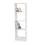 LIBRERIA 4 RIP.40X24X137 BIANCO