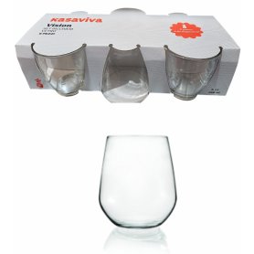 BICCHIERI ACQUA PLAIN VISION 260ML 6PZ