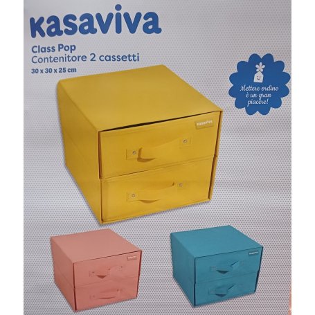 CLASS POP 2 CASSETTI CM.30X30X25