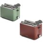 TOSTAPANE C/PINZE 850W VERDE/ROSSO