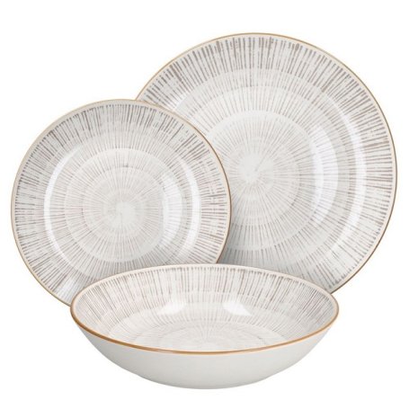 SERVIZIO PIATTI 18PZ MADISON VIRTUO BEIG