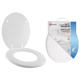 SEDILE WC BIANCO PESANTE