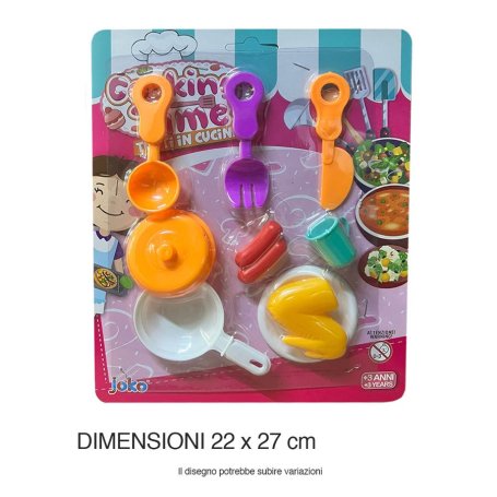 SET CUCINA IN BLISTER