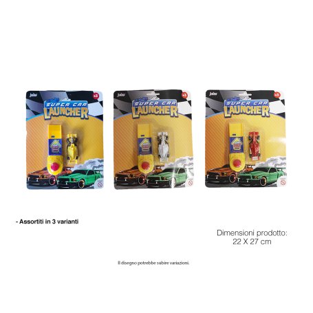 MACCHINA CON LANCIATORE