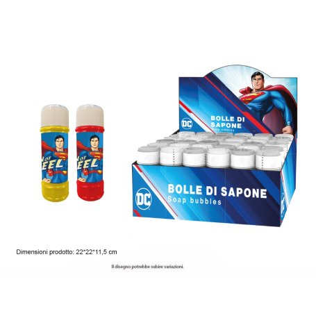 BOLLE DI SAPONE 60ML SUPERMAN