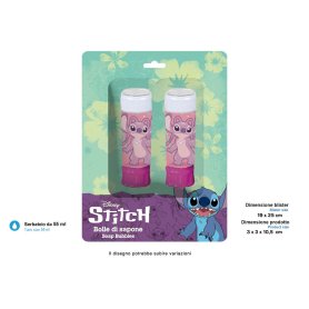 BOLLE DI SAPONE 60ML 2PZ STITCH