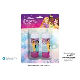 BOLLE DI SAPONE 60ML 2PZ PRINCESS