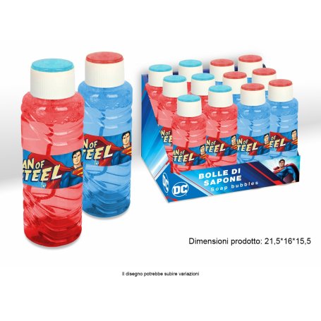 BOLLE DI SAPONE 228ML SUPERMAN