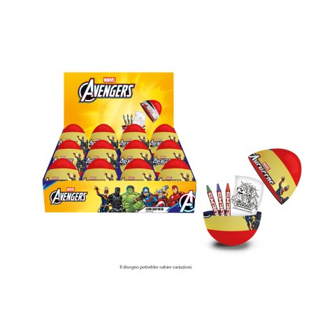 UOVO SORPRESA CANCELLERIA AVENGERS