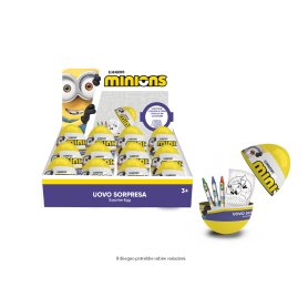 UOVO SORPRESA CANCELLERIA MINIONS