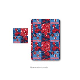 COPERTA IN PILE 100X140 SPIDERMAN