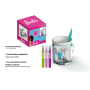 TAZZA COLOURING BARBIE