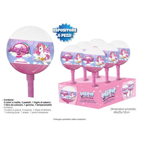 LECCA LECCA C/ACCESSORI UNICORNO