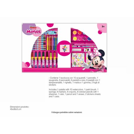 VALIGETTA COLORI 52PZ MINNIE