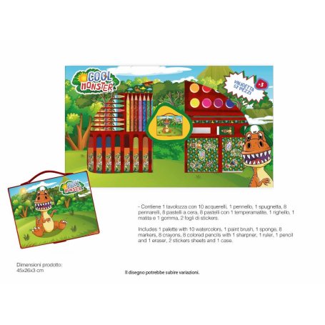 VALIGETTA COLORI 52PZ COOL MONSTER