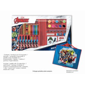 VALIGETTA COLORI 52PZ AVENGERS