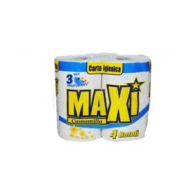 CARTA IG.MAXI X4 3V CAMOMILLA