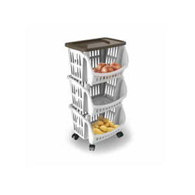 CARRELLO P/FRUTTA PL. TIDY TORTORA