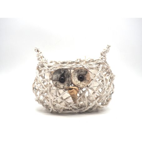 P.PIANTA LEGNO GUFO OVALE C/INT. NYLON