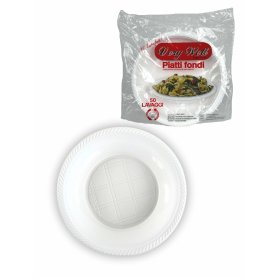 PIATTO RIUTILIZZ.VERYWELL 40PZ FONDI